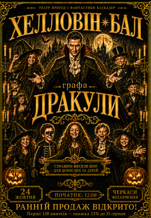 Шоу-спектакль "Хэллоуин-бал графа Дракулы"
